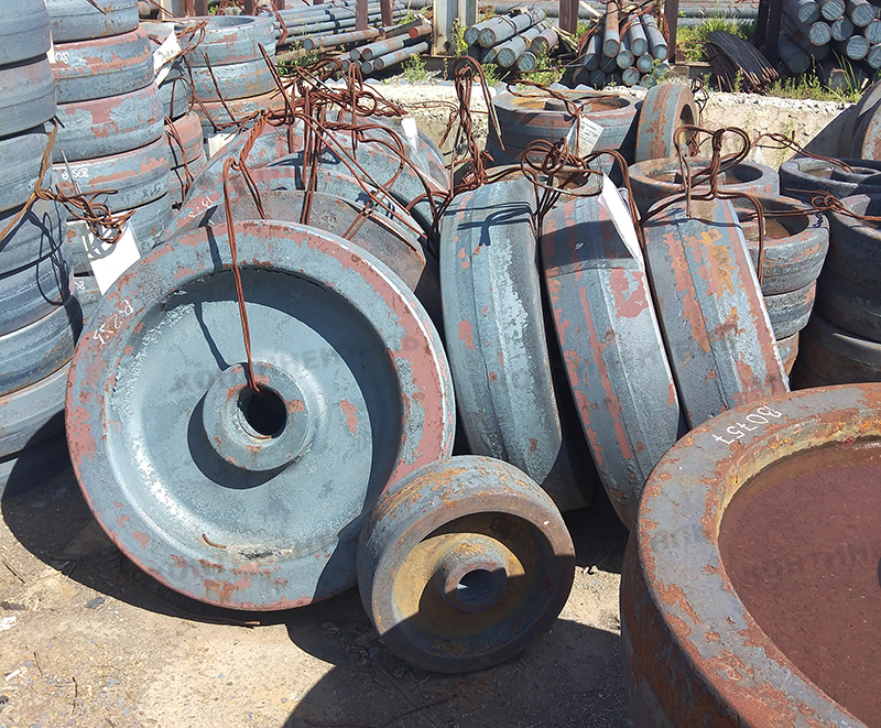 штампованные крановые колеса